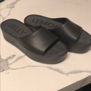 Single strap vegan made sandals